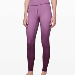Lululemon Align Pant 28" Spray Ombre Jubilee Sz 10